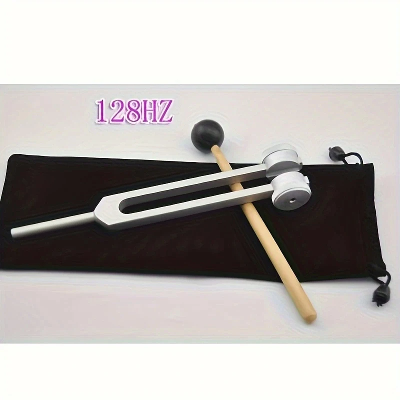 Chakra Tuning Forks Set – 128Hz, 256Hz, 512Hz Weighted Forks for Vibrational Therapy & Stress Relief