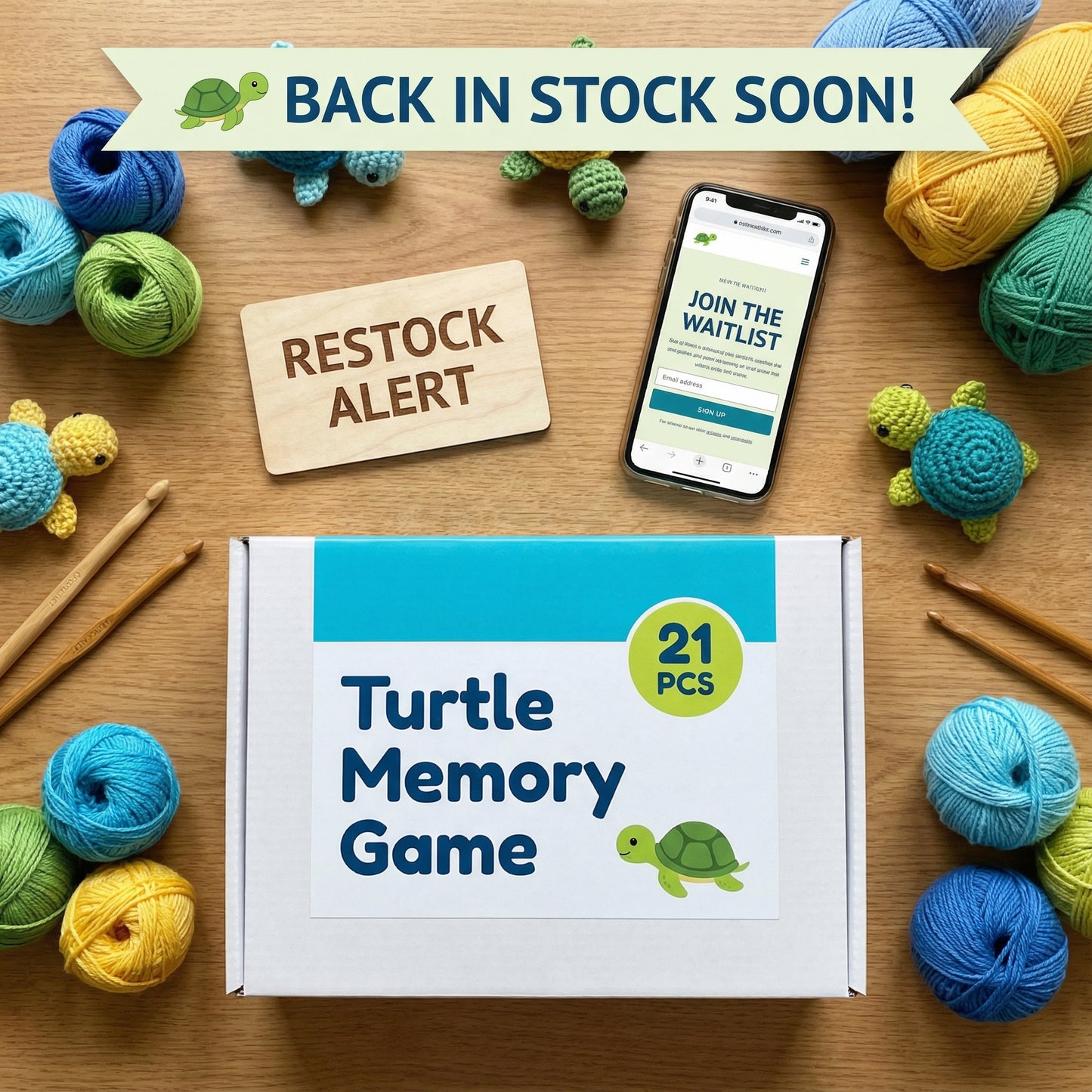 TurtleStitch Crochet Kit