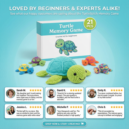 TurtleStitch Crochet Kit