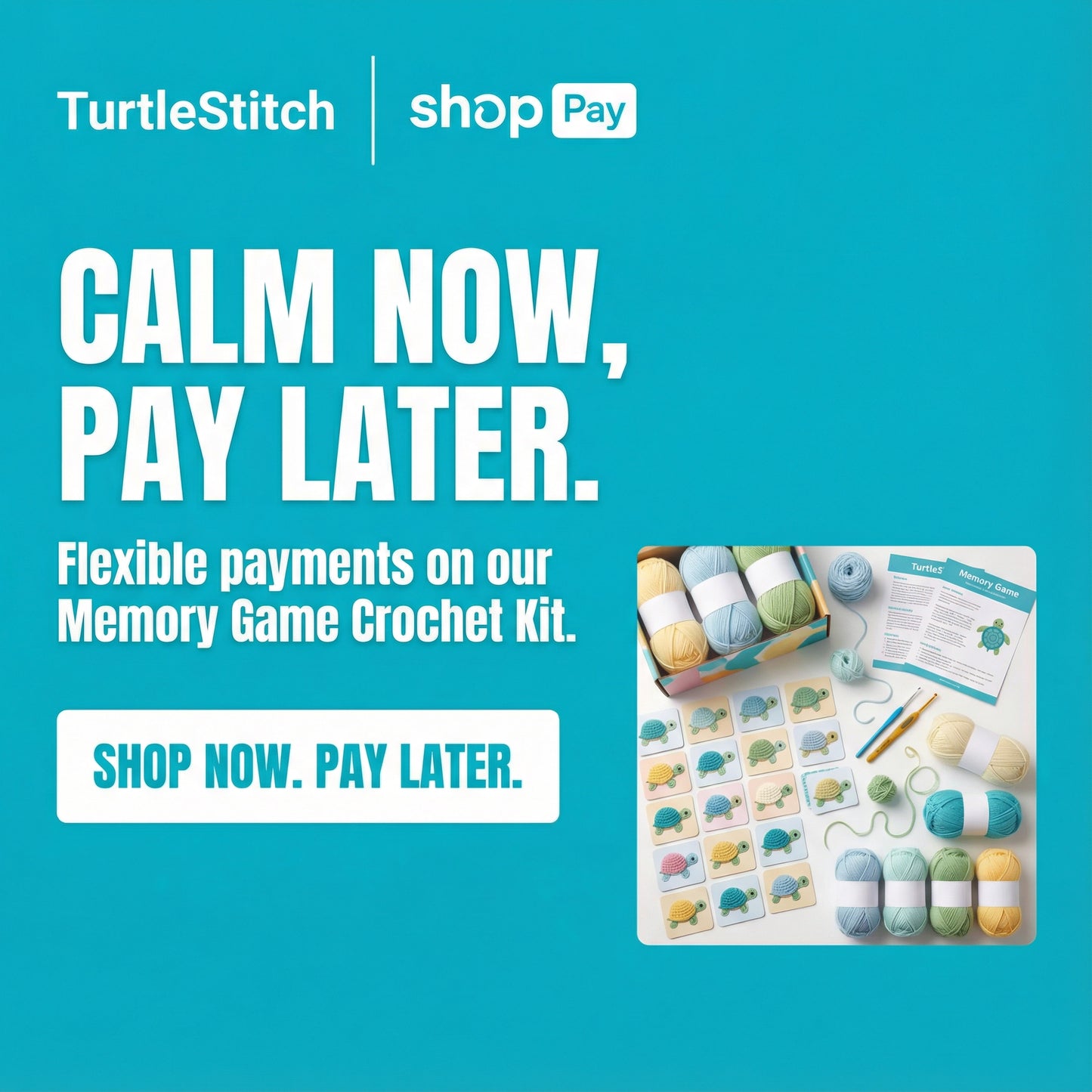 TurtleStitch Crochet Kit