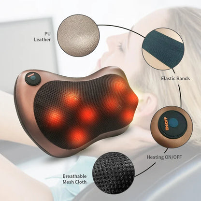 Vulate™️Portable Back Massage Mat – Full Body Shiatsu Therapy