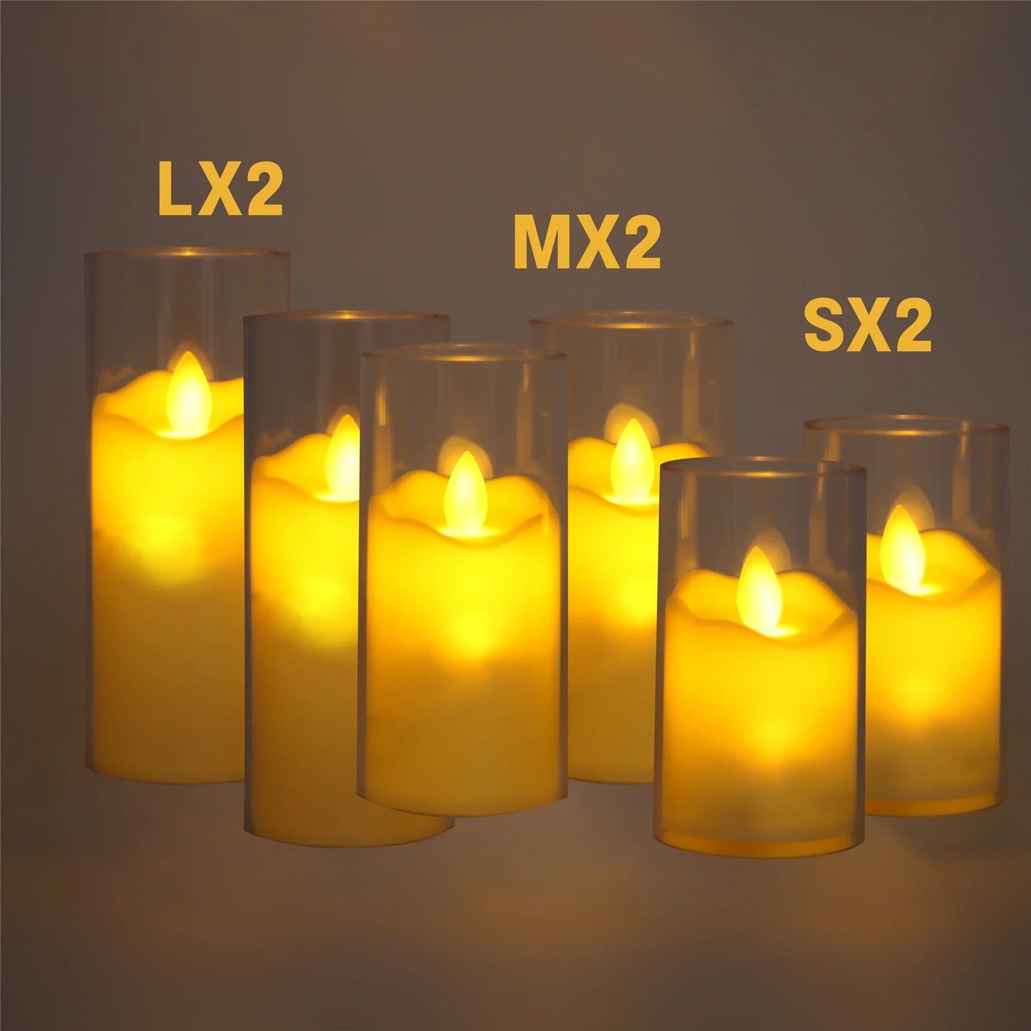 Flame™ Modern electric candles