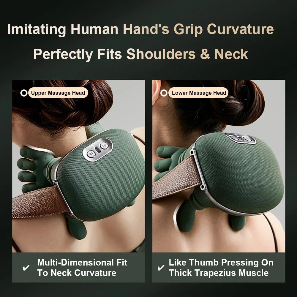 ZoserX Pro Massager – Erase Neck & Back Pain in 5 Minutes