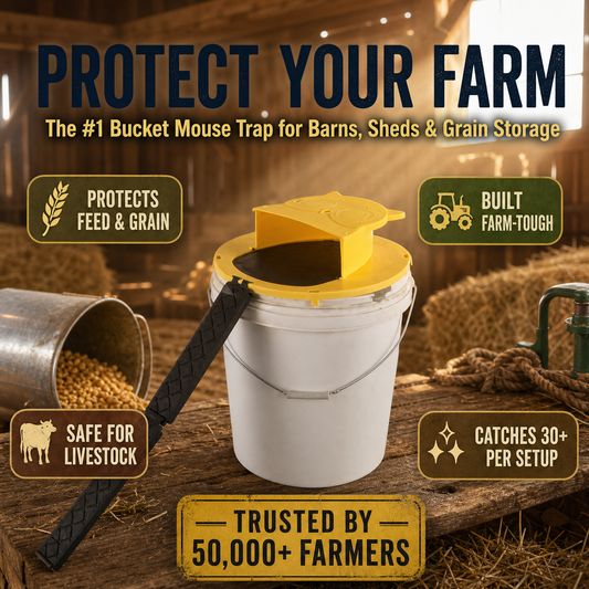 SnapShield™ Bucket Mouse Trap